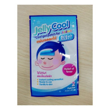 jelly cool cool gel patch for children 1pcs./Ребенок гель охлаждения патч-где угодно охлаждения головная боль патч для снятия 1шт.