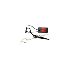 Ножницы для волос KASHO CL440C Black White, 6 дюймов