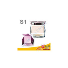 Mistine Number One Diamond BB Powder SPF 25 PA + Mistine Number One Diamond BB Powder Puff S1 для белой кожи, обеспечивая сияние и покрытие в одном.