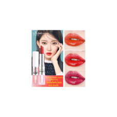 Губная помада + гель-лак для губ BYBY MAGIC RAINCOAT LIPSTICK водостойкая, пухлая, целует, не спадает, объем 3,9 +3,1 г / г X 1 стик
