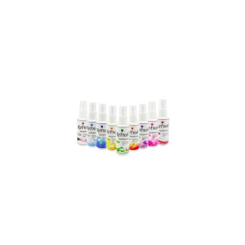 Refresh Set Collection Дезодорант-спрей Refresh (набор из 9 цветных флаконов по 9 бутылок в упаковке)
