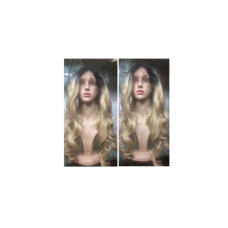 Cala wigs Клееный парик (зажим может быть объединен # - черное золото)
