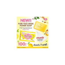 jellys pure face mask power soap 7in1 Jelly Pure Face Mask Soap Free Взбитая пена 80 г в упаковке (12 штук)