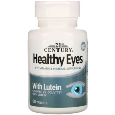 Пищевая добавка для профилактики здоровья глаз, 60 шт. / Healthy Eyes, 21st Century
