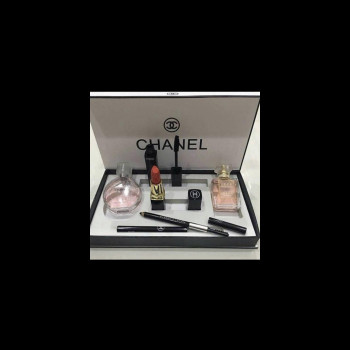 Набор: косметика и парфюм 5 in 1 Chanel