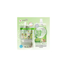 (1 упаковка) Smooto Aloe-E Snail Bright Gel, прозрачная кожа, упругая, упругая, сочная, 99,5% концентрированный гель алоэ вера, смешанный с витамином E и экстрактом слизи улитки.
