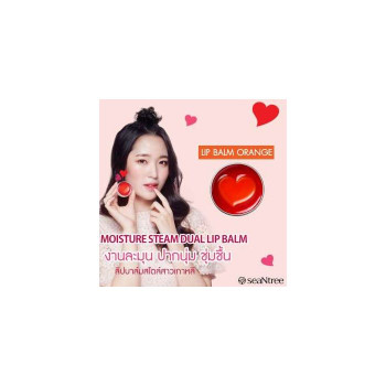 Бальзам для губ seaNtree Lip Treatment Lip Balm Формула экстракта апельсина MOISTURE STEAM DUAL LIP BALM ORANGE