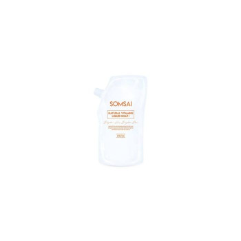 SOMSAI Clear Витаминное апельсиновое мыло Жидкое мыло для очищения лица 250 мл. (Refill) Легко пополнять, более экономичная цена.