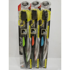 Антибактериальная зубная щетка Бамбук и Уголь TWIN LOTUS Twin Lotus Toothbrush Bamboo Charcoal