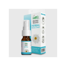 HERBAL RESCUE SPRAY 15 ml/Средство от кашля 15 мл, в наборе 3 шт Snake Brand