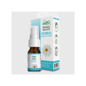 HERBAL RESCUE SPRAY 15 ml/Средство от кашля 15 мл, в наборе 3 шт Snake Brand