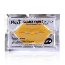 Collagen gold lip mask 8 g. MOODS /Маска золотая с коллагенами 8гр MOODS