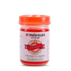 Красный бальзам Tra Aekprathom 50 гр., Kongkaherb/Ya Red Balm Tra Aekprathom 50 gr., Kongkaherb
