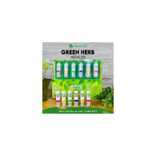 Тайский мини-ингалятор (карандаш-нюхалка) Green Herb 60шт. / Inhalant 2in1Inhaler 60pcs., Green Herb  