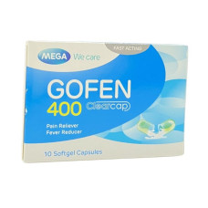 Пищевая добавка Гофен 10 капсул Gofen/Gofen 400 Clearcap ,MEGA