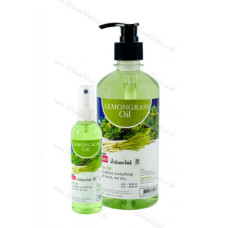 Lemongrass Oil Body Massage Oil, 450 ml./Banna /Массажное масло для тела Лемонграсс, 450 мл/Banna