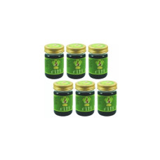 БАЛЬЗАМ ТАЙСКИЙ ЗЕЛЕНЫЙ ДЛЯ МАССАЖА 6*50 МЛ набор 6 шт. / Greeen Balm 6*50g, BEELLE set 6 pcs
