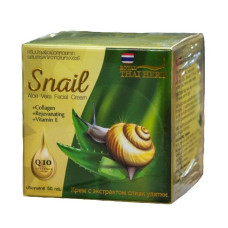 Royal Thai Herb Aloe Vera Facial Cream, 50 ml./Крем для лица с алоэ вера, коллагеном и витамином Е Thai Herb, 50 мл.