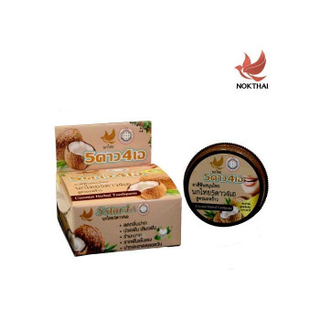 Herbal coconut toothpaste 25 g. 5star4a /Паста зубная кокос 25гр 5star4a