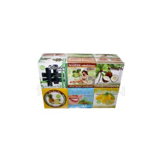 Organic Thai round toothpaste Siam Spa, Sri Siam in the set 12 Pcs/Органическая тайская круглая зубная паста Siam Spa, Sri Siam в наборе 12 шт