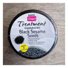 Black Sesame Hair Treatment 300 ml. Ban Na/Средство для волос с черным кунжутом 300 мл Ban Na