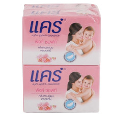 Pink Soft Soap, 65 g. Pack of 4, care/Розовое мягкое мыло, 65 г, упаковка 4 шт., уход