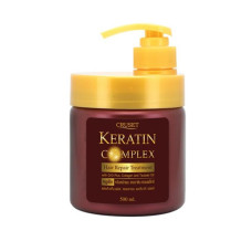 МАСКА ДЛЯ ВОЛОС ВОССТАНАВЛИВАЮЩАЯ С КЕРАТИНОМ ОТ CRUSET 500 МЛ / Cruset Keratin Complex Hair Repair Treatment 500ml 