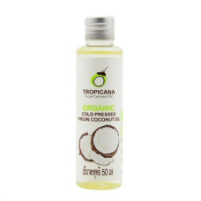 Virgin Coconut Oil 50 ml/Масло кокосовое натуральное нерафинированное 100% 1шт Tropicana