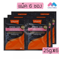 Hair nourishing cream from natural roots 25 g. Pack 6 pieces. Lolane/Питательный крем для волос от натуральных корней 25 г. В упаковке 6 шт.