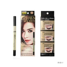 Карандаш для бровей Mistine02/Brows secret 3D Mistine 02