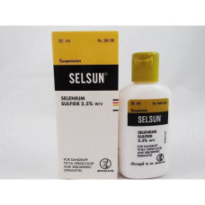 Selsun Selenium shampoo 30 ml./Шампунь против перхоти и дерматитов 30 мл. SELSUN