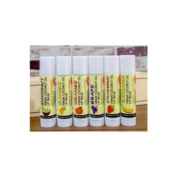 Бальзам для губ с кокосовым маслом холодного отжима, много ароматов, 5 г., 1 шт. Vanna/Cold pressed coconut oil lip balm, many scents, 5 g., 1 pc. Vanna