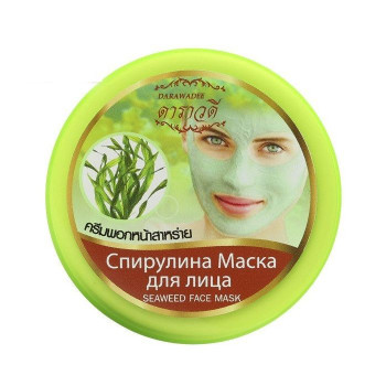 Spirulina Seaweed Face Mask, 100 ml. Darawadee / Маска для лица с морскими водорослями спирулина, 100 мл. Darawadee