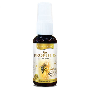 Спрей для полости рта 30 мл Realelixir /Propolis mouth spray 30 ml/Realelixir