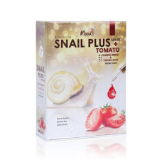 Маска для лица «Улитка плюс томат» 38 мл. В упаковке 10 шт,Belov Moods/Snail Plus Tomato Facial Mask 38 мл. Pack 10 pcs. ,Belov Moods
