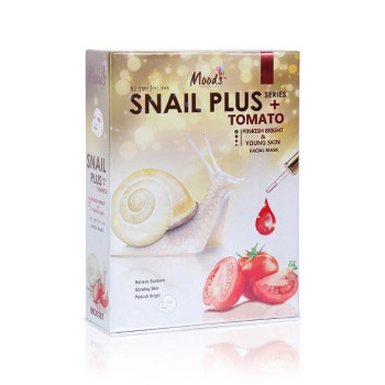 Маска для лица «Улитка плюс томат» 38 мл. В упаковке 10 шт,Belov Moods/Snail Plus Tomato Facial Mask 38 мл. Pack 10 pcs. ,Belov Moods