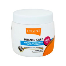 Кератиновая Восстанавливающая Маска для волос 1шт Lolane/Lolane Intense Care Kerati, 200g. Repair Mask
