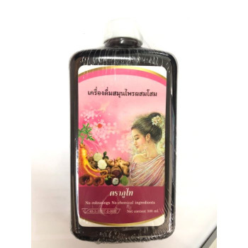 Натуральный напиток с коллагеном 500мл, марки «Пхуткай»/Herbal drink mixed with ginseng, 500ml.,Phutkai brand