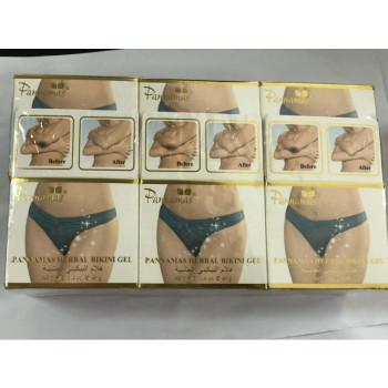 Гель для бикини Pannamas с травами 40гр. 6 * 1 комплект / Pannamas herbal bikini gel 40g. 6*1set