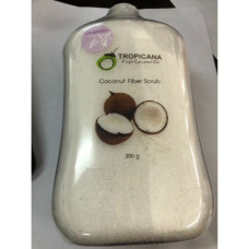 Кокосовый скраб 200гр Tropicana/Coconut fiber scrub 200g