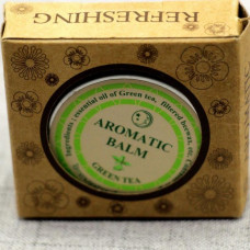Ароматический бальзам Зеленый чай 1шт Aromatic balm/Relaxing Aromatic Balm Green Tea, 13g.