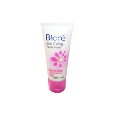 Очищающая пена для лица 50мл Biore/ SKIN CARING FACIAL FOAM PURE OIL CLEAR 50 ml./BIORE
