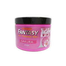 МАСКА ДЛЯ ВОЛОС СЕРИИ FANTASY С САКУРОЙ 250 ГР CAREBEAU/Fantasy Hair Treatment Wax Sakura, 250ml, Carebeau