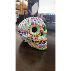 Череп подсвечник / skull candlestick