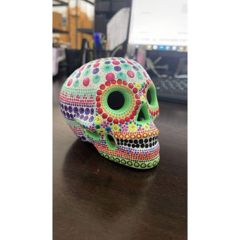 Череп подсвечник / skull candlestick