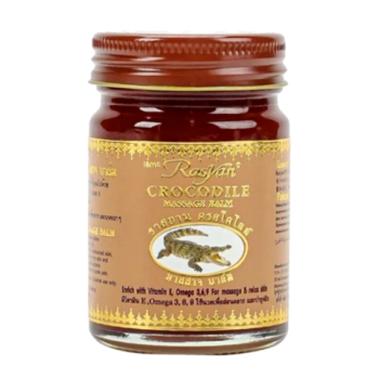 Бальзам с крокодильим жиром Rasyan Crocodile Massage Balm, 50 гр