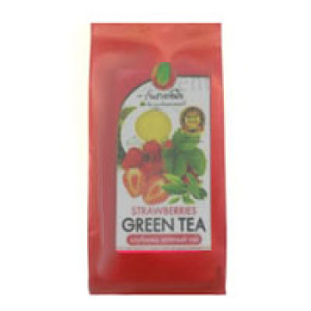 Зеленый чай Healthtea с ароматом клубники, Siam Herb, 100 г / Siam Herb Healthtea Green tea strawberry 100g