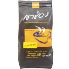 Растворимый тайский аггломерированный кофе Khao Shong 45 гр/ Khao Shong Formula 1 instant coffee agglomerated 45 gr