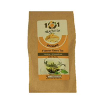 Зеленый чай с бананом от 101 Healthtea 70 гр/Green tea banana 70 гр