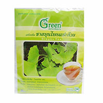 Натуральный чай с гинкго билоба от Dr. Green пакетированный, 1 упаковка / Dr. Green Ginkgo Biloba tea 40g